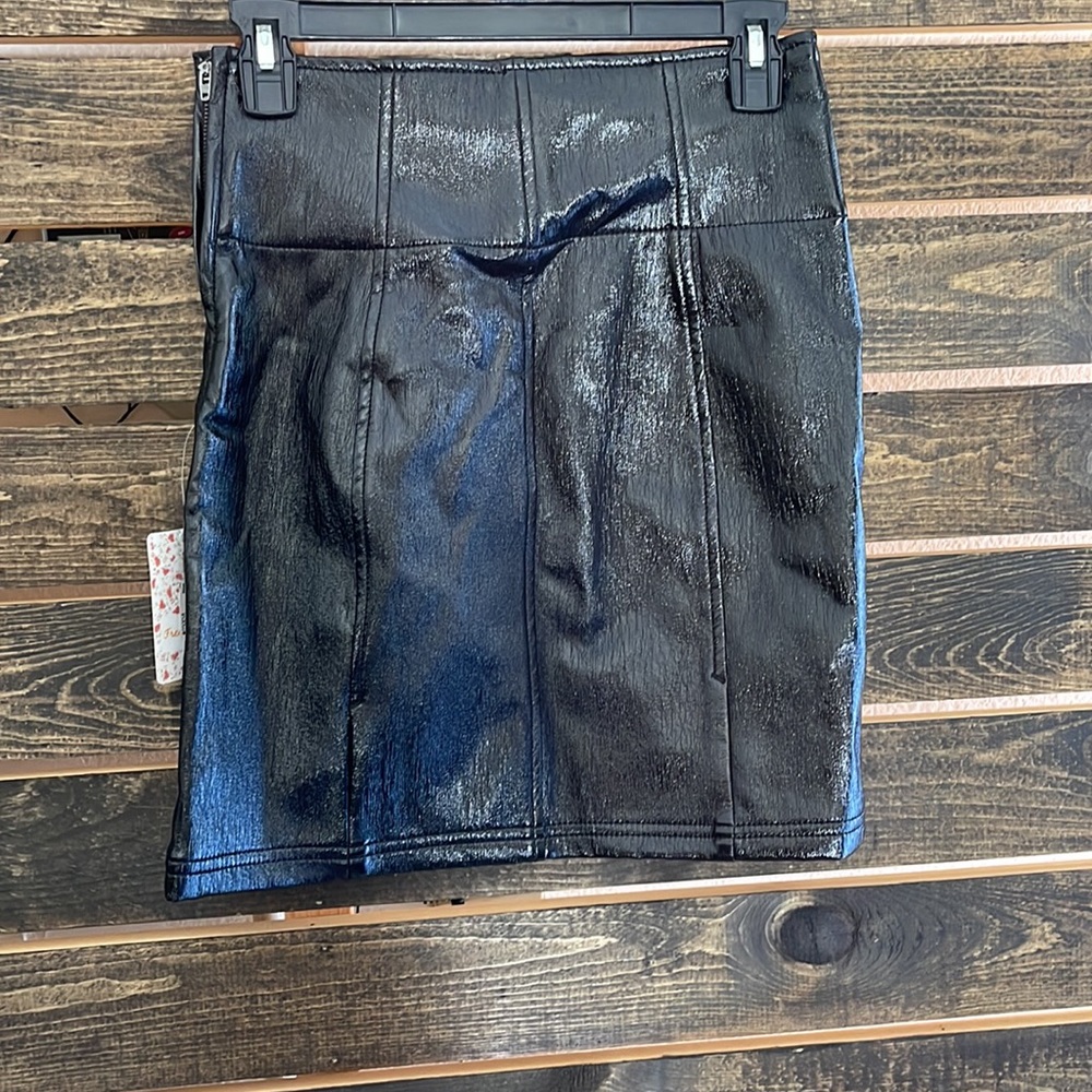 Free People high waisted Black Mini Skirt - Picture 8 of 8